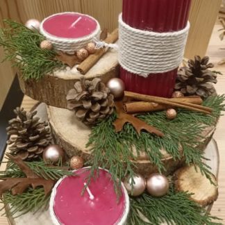 Petit centre de table de Noël